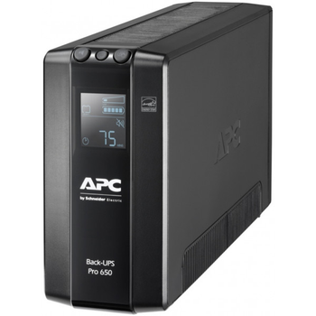 Источник бесперебойного питания APC Back UPS Pro BR 650VA/390Вт LCD (BR650MI)