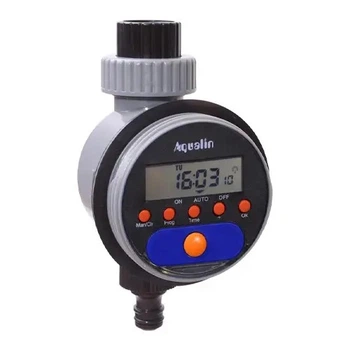 Таймер полива Aqualin YL21526 с цифровым управлением для автоматического полива грядок, сада, теплиц