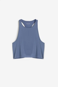 Топ спортивний H&M 271177429_blue L Синій