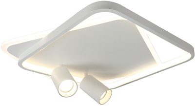 Lampa sufitowa Light Prestige Parma LP-0612/2C Square WH