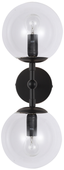 Kinkiet Light Prestige Dorado LP-002/2W BK Transp