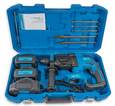 Перфоратор аккумуляторный KRAISSMANN 261 ABH-BL 20/2 MP