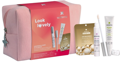 Zestaw do pielęgnacji twarzy Sesderma Seslash Look Lovely Serum do rzęs 5 ml + Krem pod oczy 15 ml + Płatki pod oczy 2 szt (ZES8429979485632)