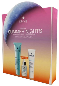 Zestaw do pielęgnacji twarzy Rilastil Sunset Glow Maska do twarzy 75 ml + Żel-krem 40 ml + Serum 15 ml (ZES8428749003892)