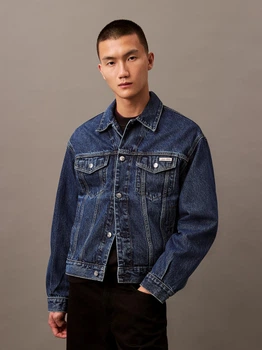 Джинсовая куртка мужская Calvin Klein 175368429 2XL Синяя (1159834205)