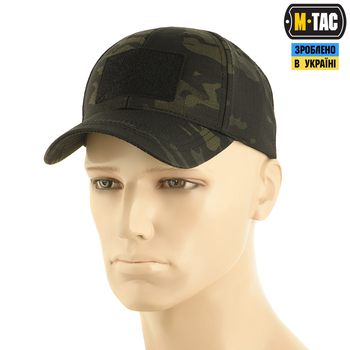 Бейсболка тактична M-Tac Multicam Black S/M 40510069-S/M