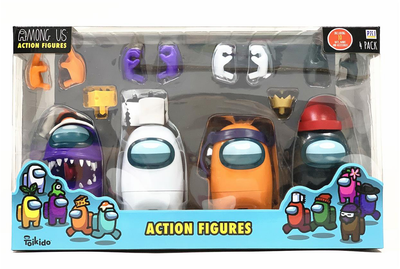 Zestaw figurek Toikido P.M.I. Among Us Action Figures S1 11.5 cm 4 szt AU6030 (7290112475879)