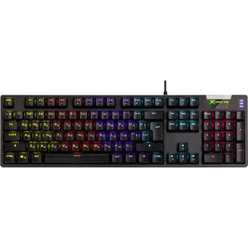 Клавіатура Xtrike me gk-981 led Mechanical usb ua Black (gk-981ua)