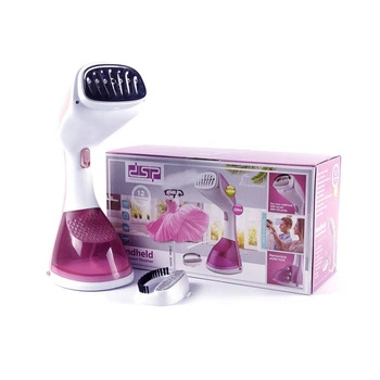 Відпарювач ручний вертикальний DSP KD1079 Pink 1400 Вт. парова щітка