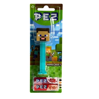 Диспенсер с конфетами PEZ Minecraft ПЕЦ Майнкрафт 17 г (Stewe)