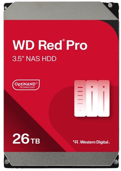 Dysk twardy Western Digital Red Pro 26TB 7200rpm 512MB WD260KFGX 3.5" SATA III