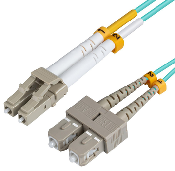 Kabel MicroConnect LC/UPC-SC/UPC 5 m OM3 MM Duplex (FIB422005)