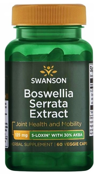 Suplement diety Swanson 5-Loxin Boswellia Serrata Extract 60 kapsułek (87614027708)