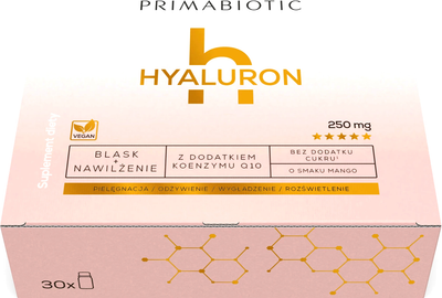 Hyaluron Primabiotic kwas hialuronowy do picia 30 ml x 30 szt (5906186769463)