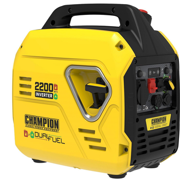 Генератор інверторний Champion Dual Fuel The Mighty Atom 2200 Вт 2.2 кВт газ + бензин (92001i-DF-EU_1)