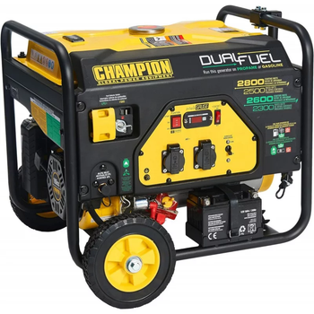 Генератор Champion двопаливний 2.8 кВт газ + бензин (CPG3500E2-DF-EU_1)