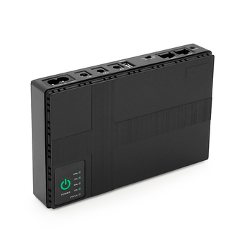 ДБЖ для роутерів/комутаторів/PON/POE-430 100 Вт GreenVision GV-702-UPS-DC18-100W 5/9/12V, 1/2/3A 17600MAh Безперебійник для WI-Fi UPS для роутера