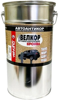 Мастика битумно-каучуковая VELVANA Бронза, 4 кг