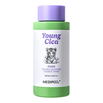 Тонер-есенція заспокійлива з центеллою та PDRN Young Cica PDRN Trouble Soothing Essence Toner Medi-Peel 200 мл
