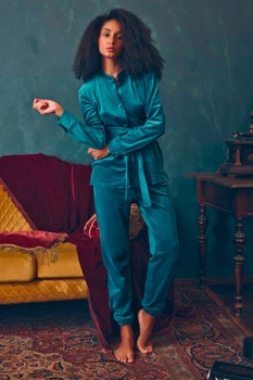 Комплект: жакет и брюки Anabel Arto 52(3XL) Изумрудный-119 (114363)