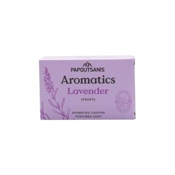 Мило Лаванда Aromatics Papoutsanis 100 г — притиснута коробка (пошкоджена упаковка)