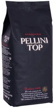 Кофе в зернах Pellini Top 1 кг Пеллини 100% Арабика