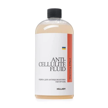 Рідина для антицелюлітних обгортань з ефектом розігріву Anti-cellulite Bandage Warming Effect Fluid Hillary 500 мл