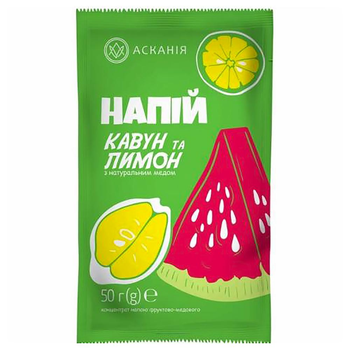 Напиток Аскания Арбуз и Лимон 50г