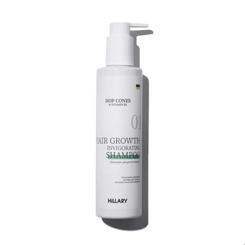 Шампунь для росту волосся Hillary Hop Cones & B5 Hair Growth Invigorating, 250 мл