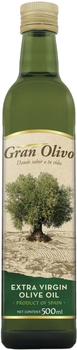 Оливкова олія Gran Olivo Extra Virgen 500 мл (8410352911909)