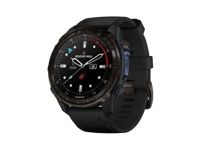Смарт-годинник Garmin Descent Mk3i 51mm Carbon Gray DLC Titanium with Black Silicone Band (010-02752-10/11)