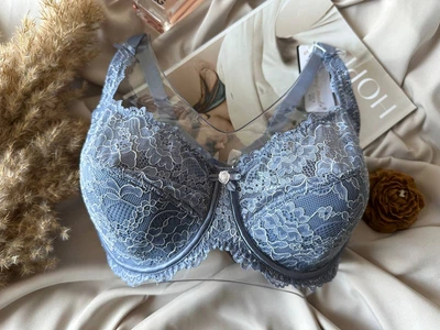 Бюстгальтер з м'яким поролоном 11676 Lanny Mode блакитний 90G