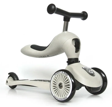 Самокат Scoot and Ride Highwaykick-1 светло-серый от 1-го года (SR-160629-ASH)