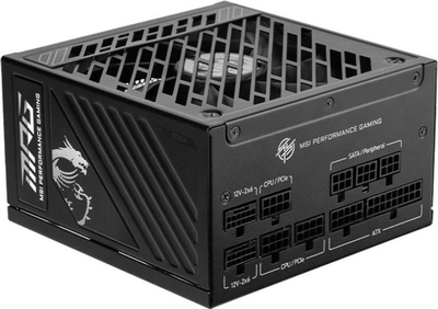 Блок живлення MSI MPG A850GS 850W ATX PCIE5