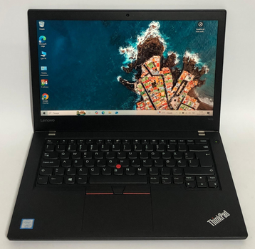 Ноутбук Lenovo ThinkPad T470 - 14" FullHD IPS / i3-7100U / 8gb / 256gb ssd, две батареи, Б/у