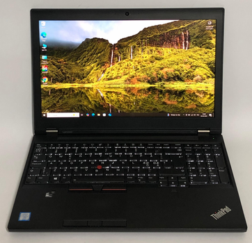 Ноутбук Lenovo ThinkPad P51 - 15,6" (3840x2160) IPS / i7-7820HQ / 8gb / 256gb ssd / NVidia Quadro M2200, 4GB, Б/в