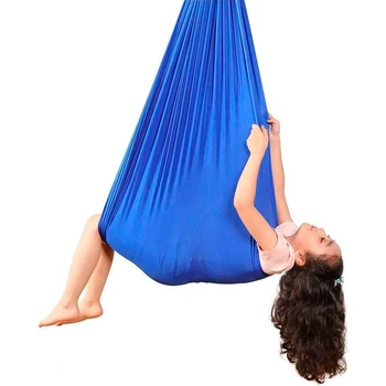 Гамак сенсорный эластичный для детей с особыми потребностями Синий (104-493)