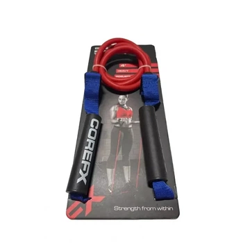 Экспандер для тренировок COREFX Power Tube Elastique 4 Heavy Robuste красный 9 килограмм