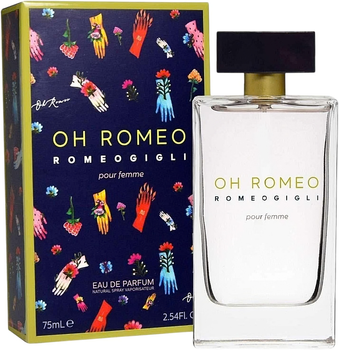 Парфумована вода для жінок Romeo Gigli Oh Romeo 75 мл (8055519861187)