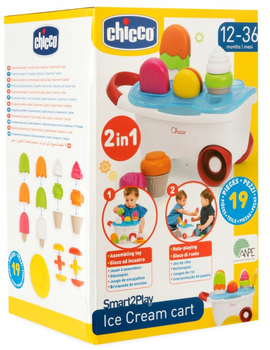 Układanka Chicco Smart2Play 2 w 1 Wózek z lodami (8058664176922)