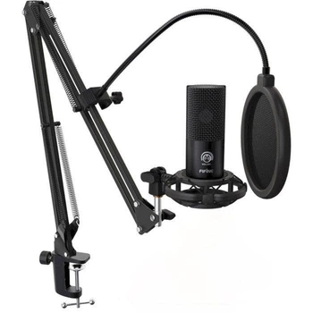 Микрофон конденсаторный Fifine T669 USB кардиоидный Black