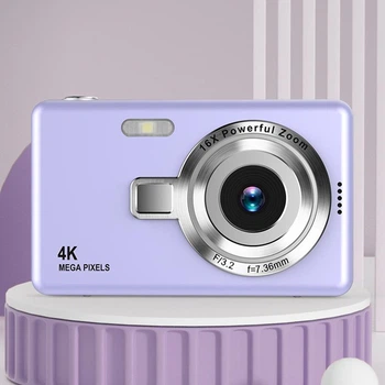 Цифровая камера 1080P FHD Компактная камера 2.7K 44-мегапиксельная камера 32Gb с 16-кратным цифровым зумом