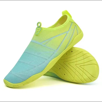 Обувь для пляжа и кораллов аквашузы Diving shoes желтый с голубым 41 ( 25,8 см ) 142