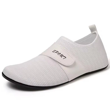 Обувь для пляжа и кораллов аквашузы Diving shoes белый плоская подошва 42-43 ( 26,5 см ) 222
