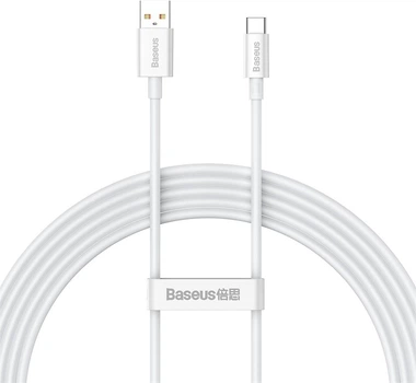 Кабель Baseus Superior Series Fast Charging Data Cable USB to Type-C 100W 2 м Moon White (P10320102214-03)