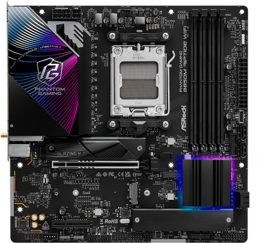 Материнская плата ASRock B850M Riptide Wi-Fi (sAM5, AMD B850, PCI-Ex16)