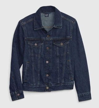 Джинсовая куртка Gap Iconic Denim Jacket Color: Dark Wash Indigo M