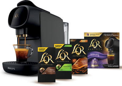 Кофеварка капсульная Philips L'OR Barista Sublime LM9012/60 + 40 капсул в подарок (30 стандартных + 10 двойных XXL)
