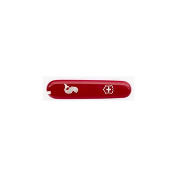 Накладка на нож красная передняя 91мм Victorinox C.3672.3