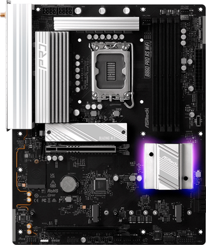 Материнская плата ASRock B860 PRO RS Wi-Fi (s1851, Intel B860, PCI-Ex16)